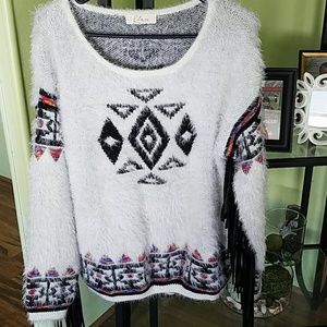 Super cute and soft Aztec style sweater